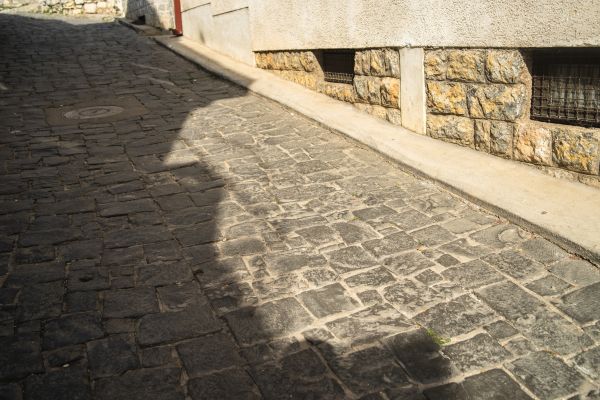 Stone Sidewalk Repair in Lancaster