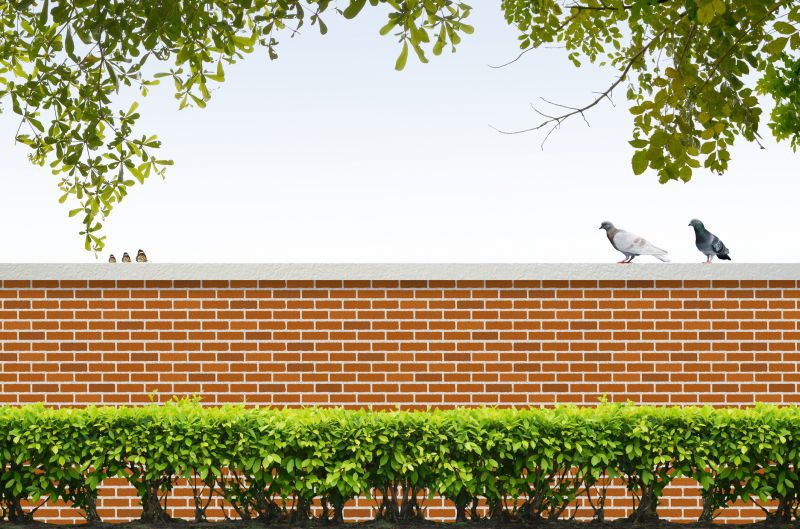 Brick Columns Installation detail